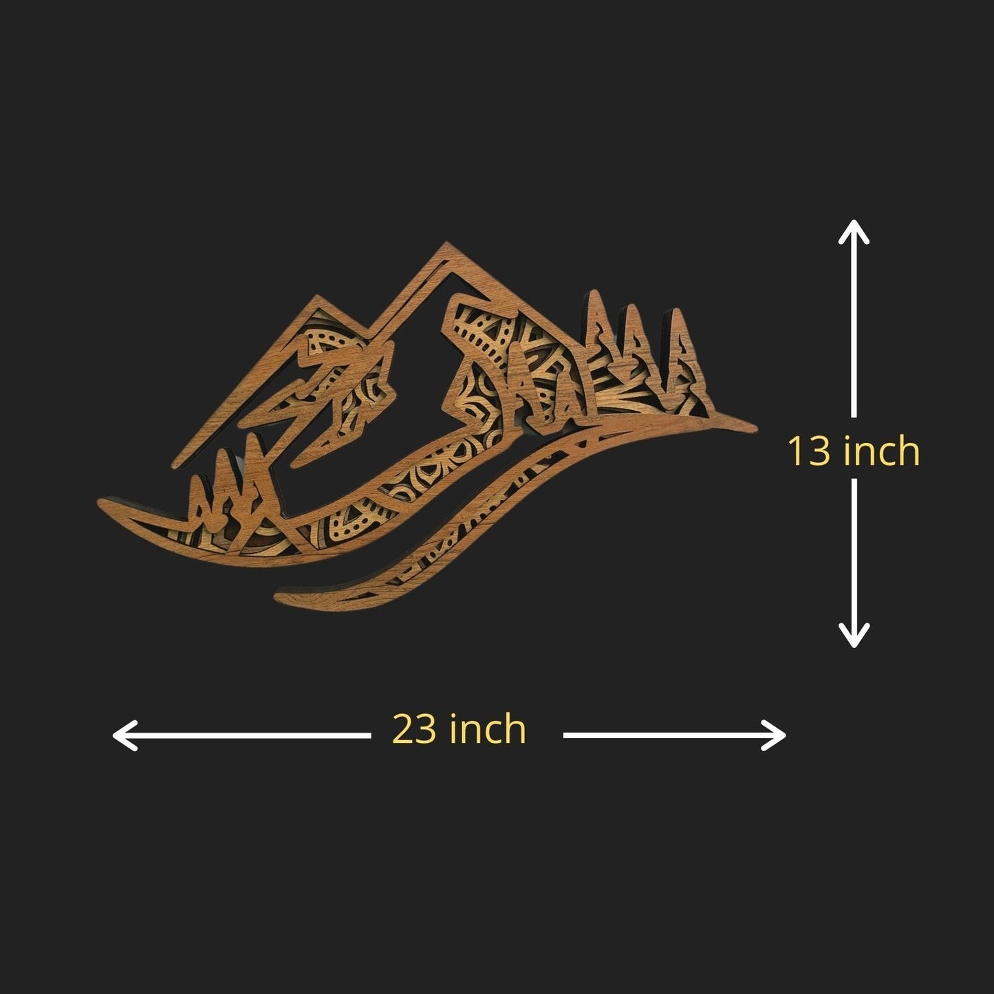 Mountain Majesty Wall Hanging Art