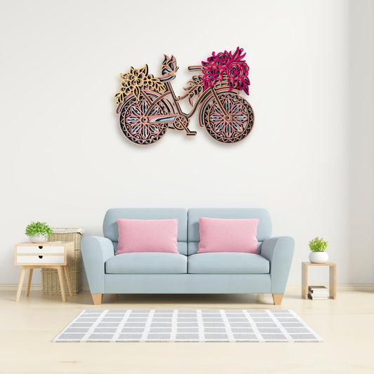Petals and Pedals Mandala Wall Decor