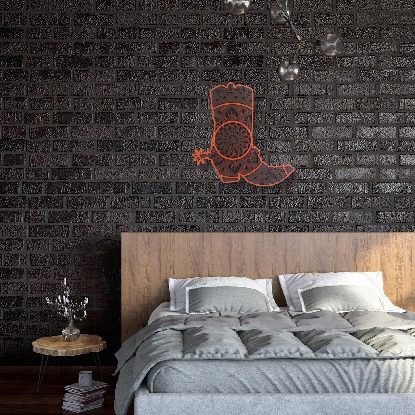 Elite Cowboy Boot Wall Art