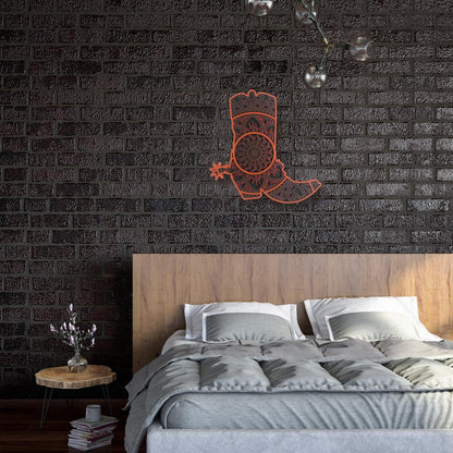 Elite Cowboy Boot Wall Art
