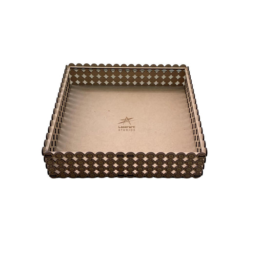 Square Tray With Lid
