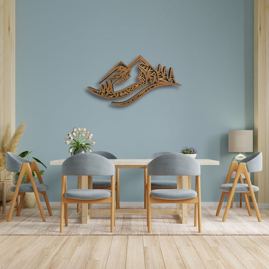 Mountain Majesty Wall Hanging Art