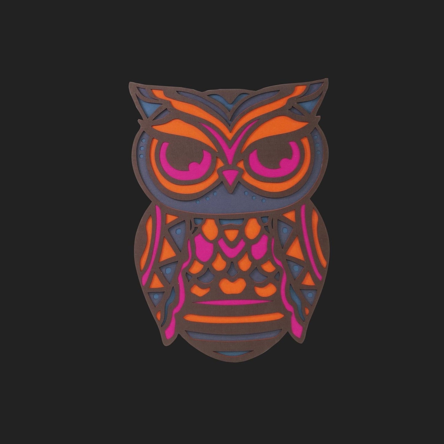 Saw-Whet Owl Mystique Wall Art