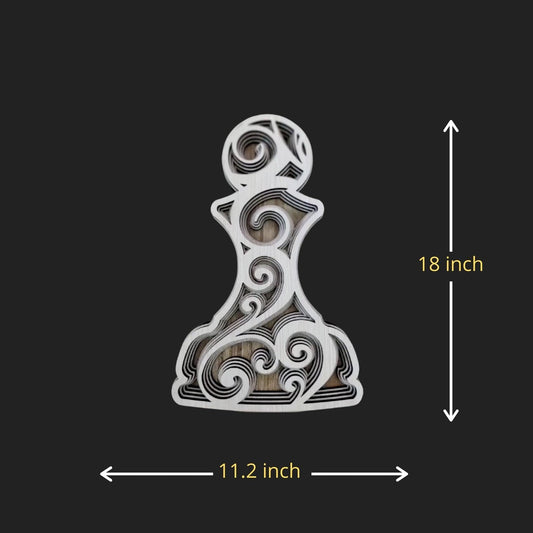 Pawn’s Pride Mandala Wall Decor