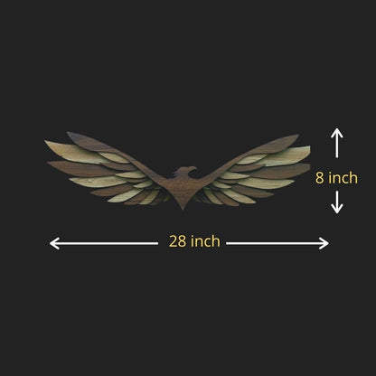 Eagle Open Wings Multilayer Wall Hanging Art