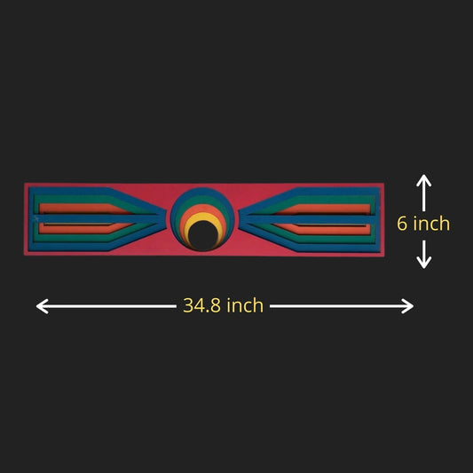 Luminous Rectangle Abstract Art