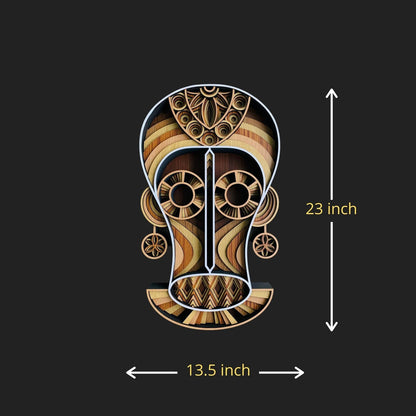 Modern tribal skull mask beautiful decor to your modern and classy walls