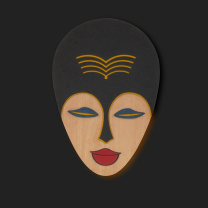 Smiley Mask of Joy Wall Art