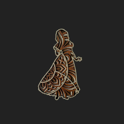 Graceful Snow White Princess Art