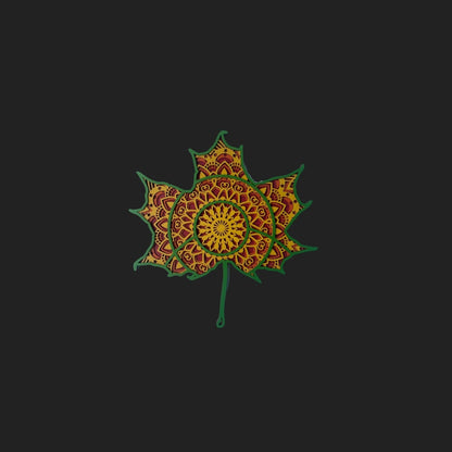 Maple Mandala Essence Wall Art