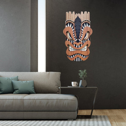 Cultural Tiki African Face Mask Art