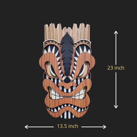 Cultural Tiki African Face Mask Art