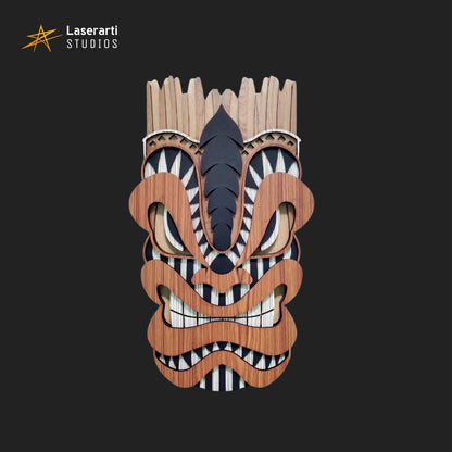 Cultural Tiki African Face Mask Art