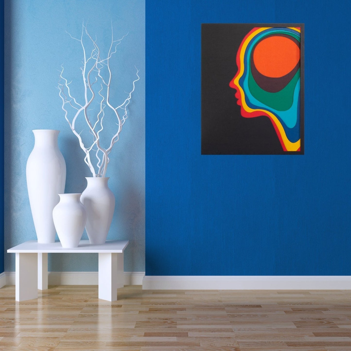Abstract Face Persona Wall Art