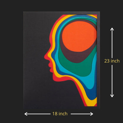 Abstract Face Persona Wall Art