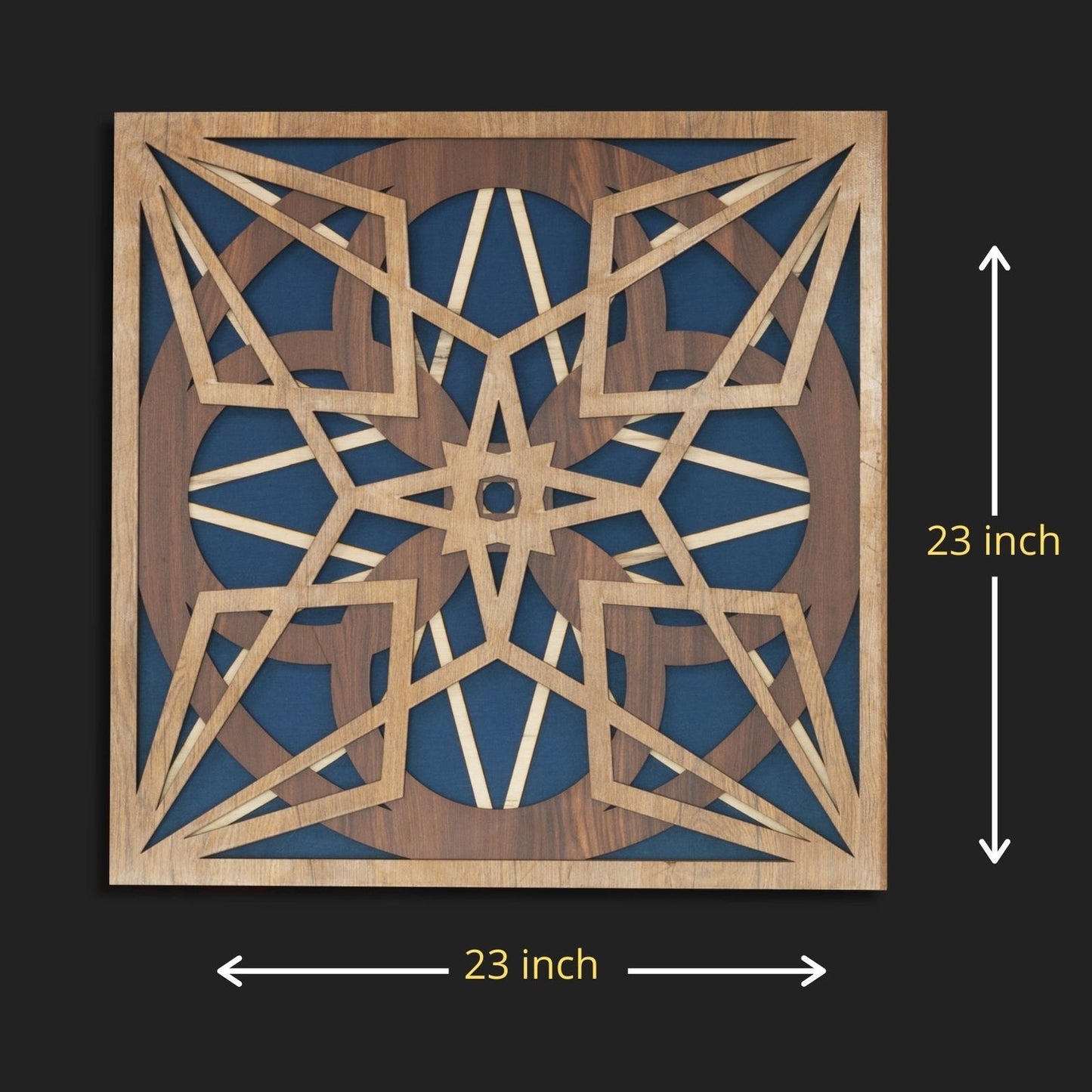 Classic Square Mandala Wall Art