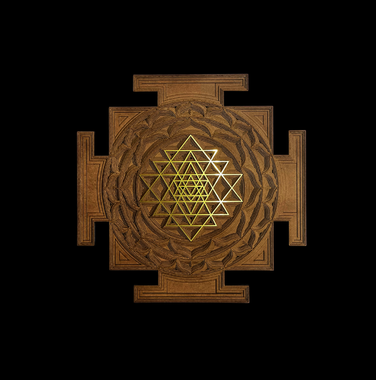 Mystical Shree Yantra Wall Hanging